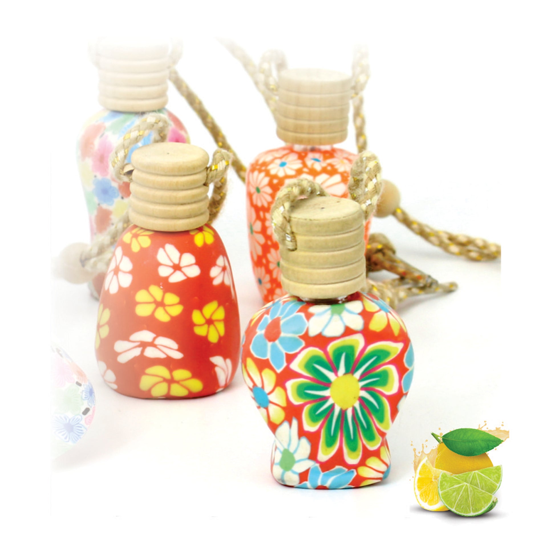 Air Freshener Flower Bottle Orange image 0