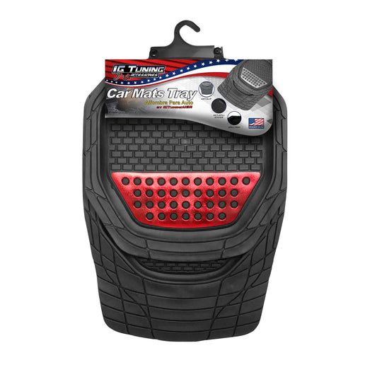 Car Mats Model Xcalibur Black-Red image 0