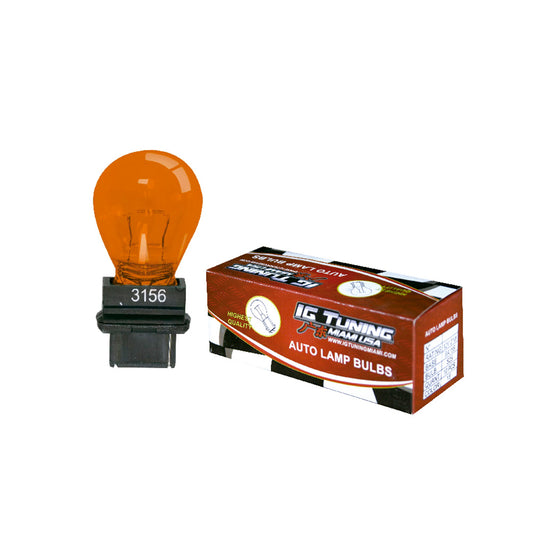 3156 Amber Bulb 10 Pcs image 0