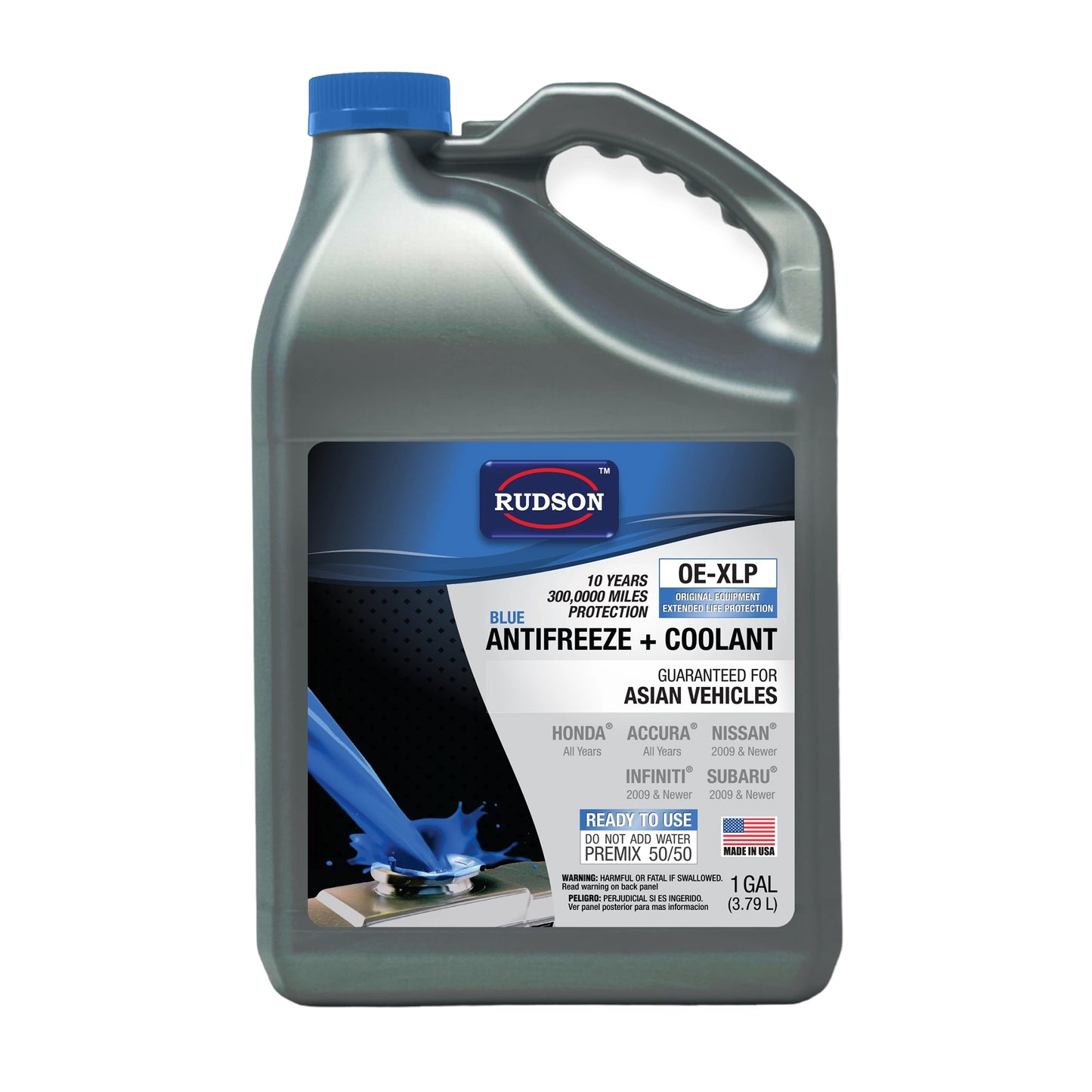 Antifreeze Asian Coolant Blue 1 gal 6 pcs image 0