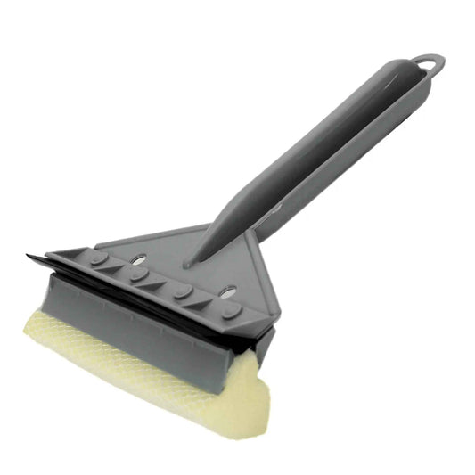 Short plastic handle squeegee. image 0