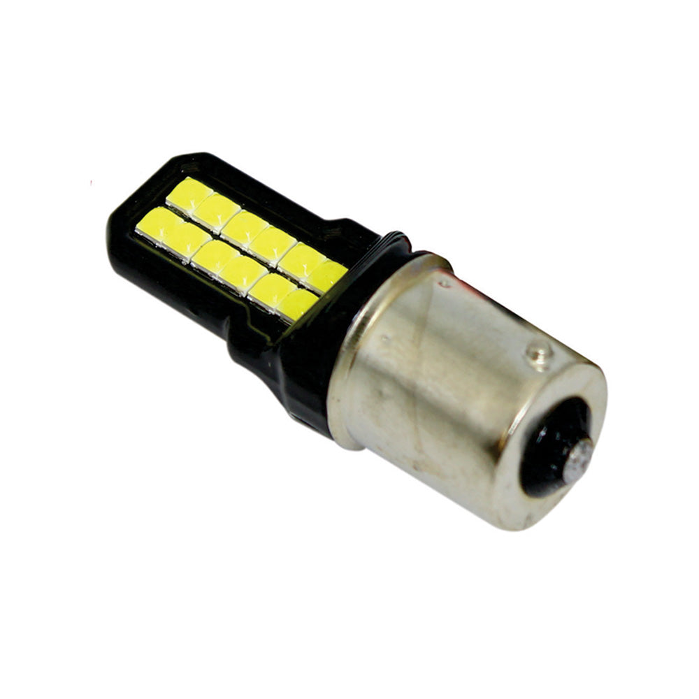 LED Bulb 1156 1 cont 24SMD 2 pcs Amber image 0