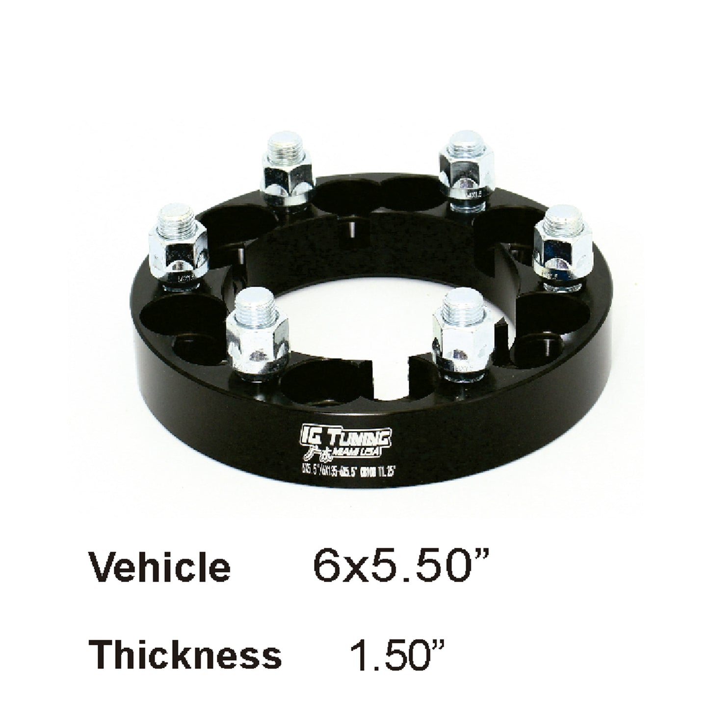 Adapter 6x5.5 to 6x5.5 CB78.1mm T1.50 2pcs image 0