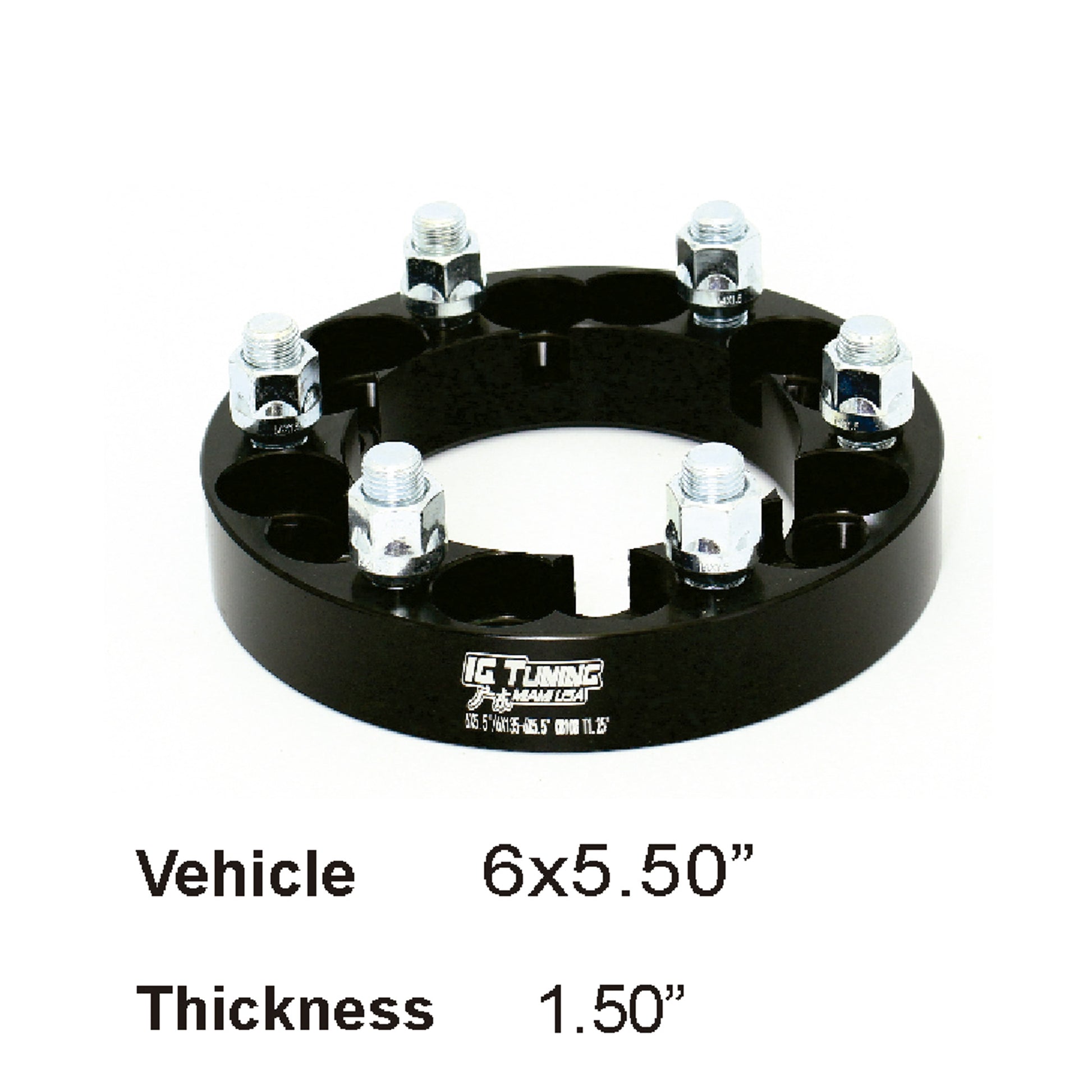 Adapter 6x5.5 to 6x5.5 CB78.1mm T1.50 2pcs image 0