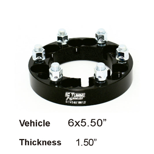 Adapter 6x5.5 to 6x5.5 CB78.1mm T1.50 2pcs image 0