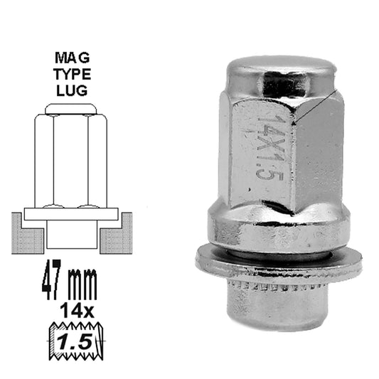 Duplex MAG Attached Washer L47 14 x 1.50 image 0