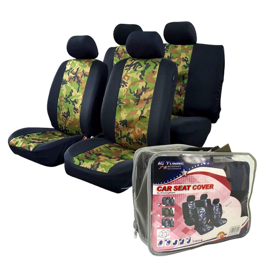Camouflage Seat Cover 10 Pcs image 0