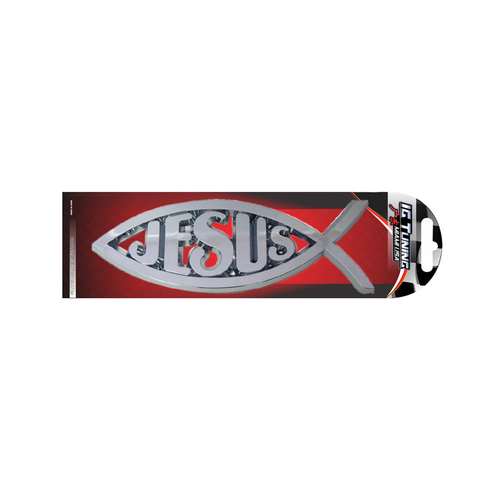 Chrome Jesus Emblem image 0