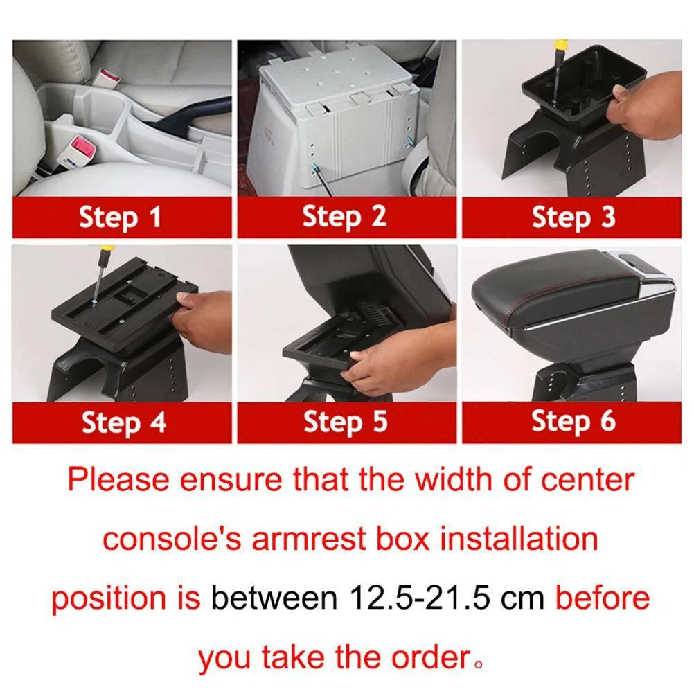 Console box armrest storage image 3