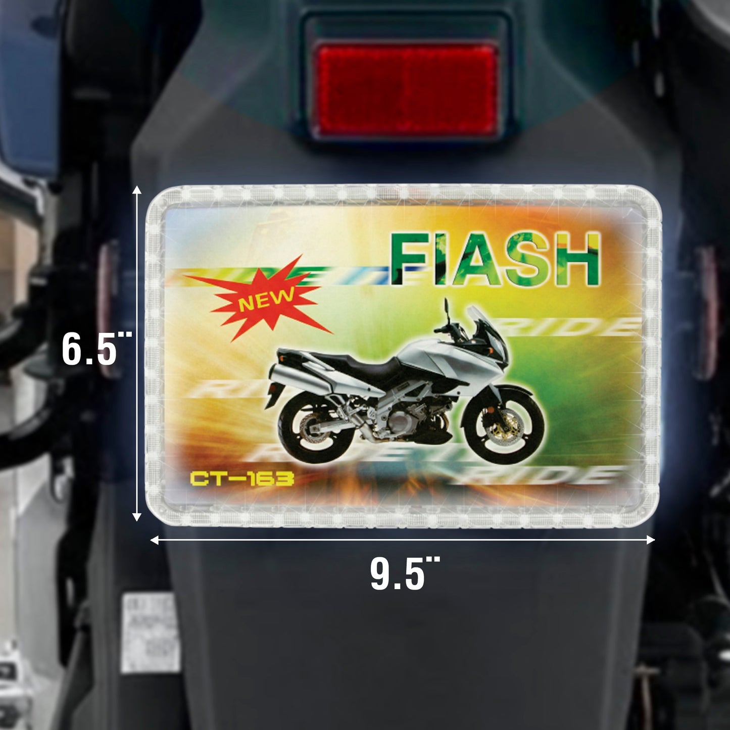 20 Led Motorcycle Licence White image 2
