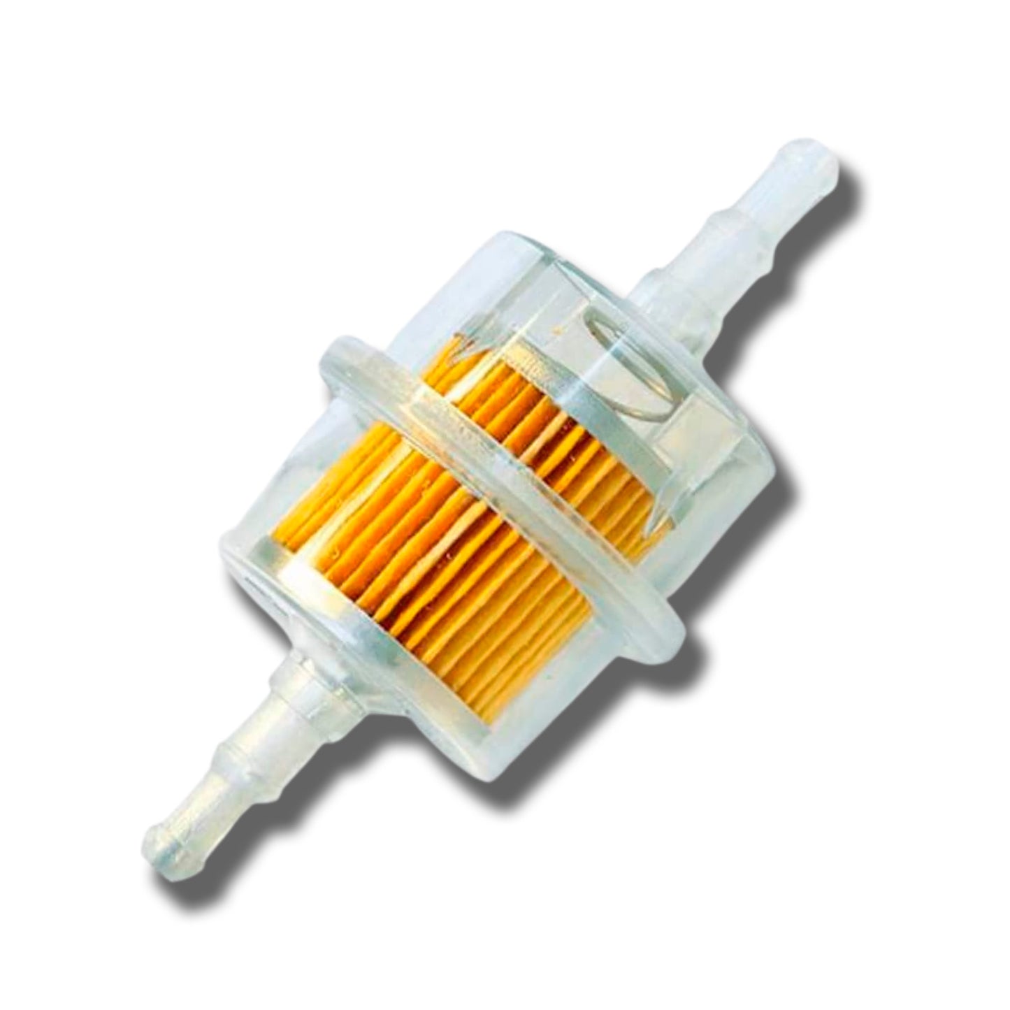 Plastic Fuel Filter in-Out-UP-Down image 0