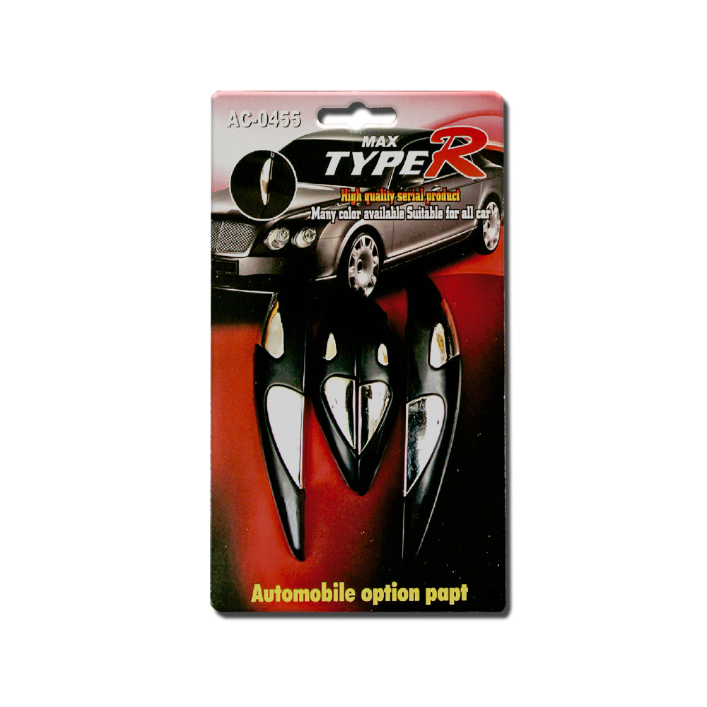 Protector Moulding AC-0455 Chrome Black image 0