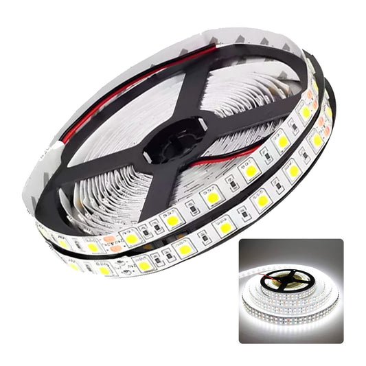 5Mts  1200 Led Double Adhesive Ribbon White image 0