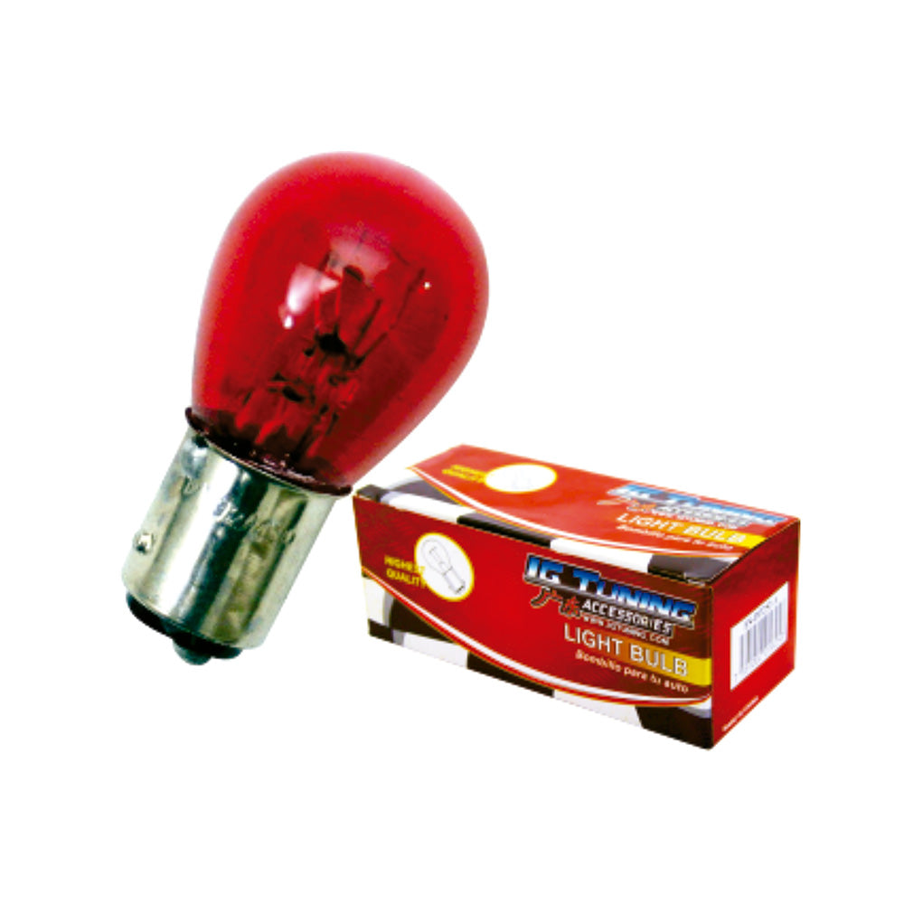 Double Cont Red Glass Bulb (10Pcs) image 0
