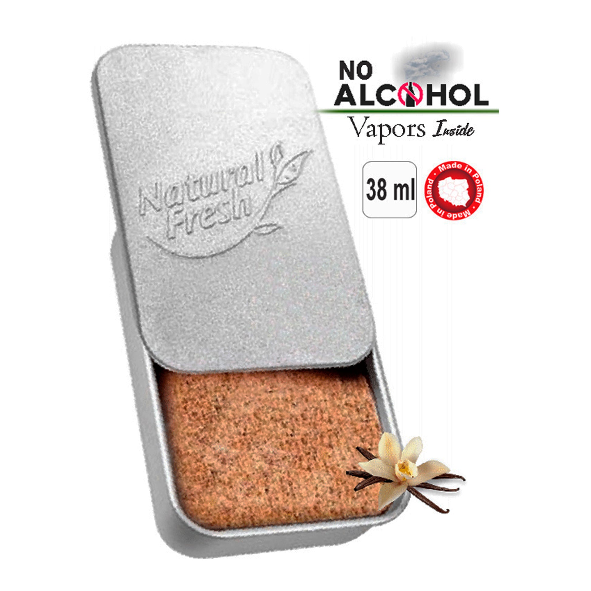 Metal box Organic 38ml Vanilla image 0
