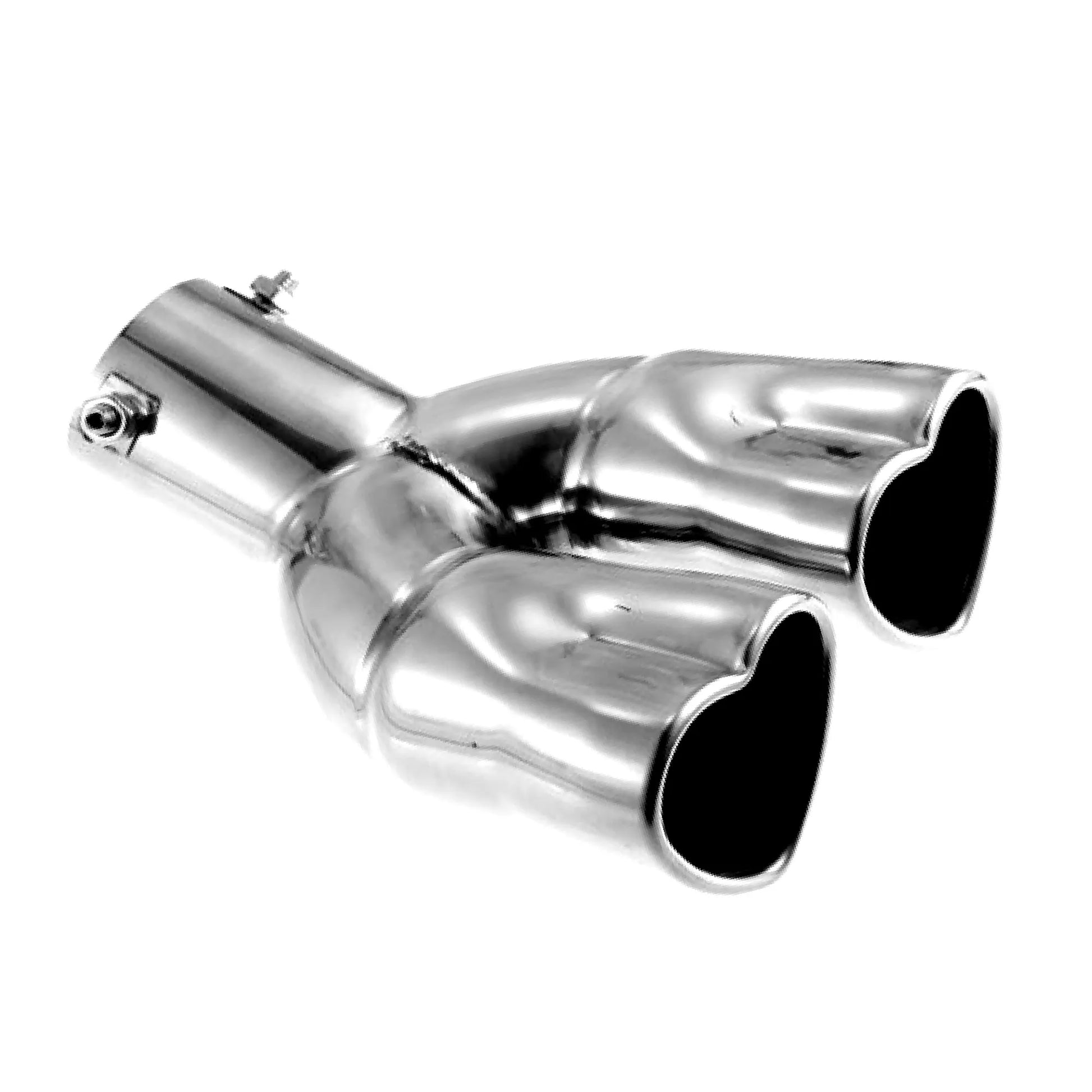 Exhaust Tip with Dual Heart Shape 2 48 in image 0