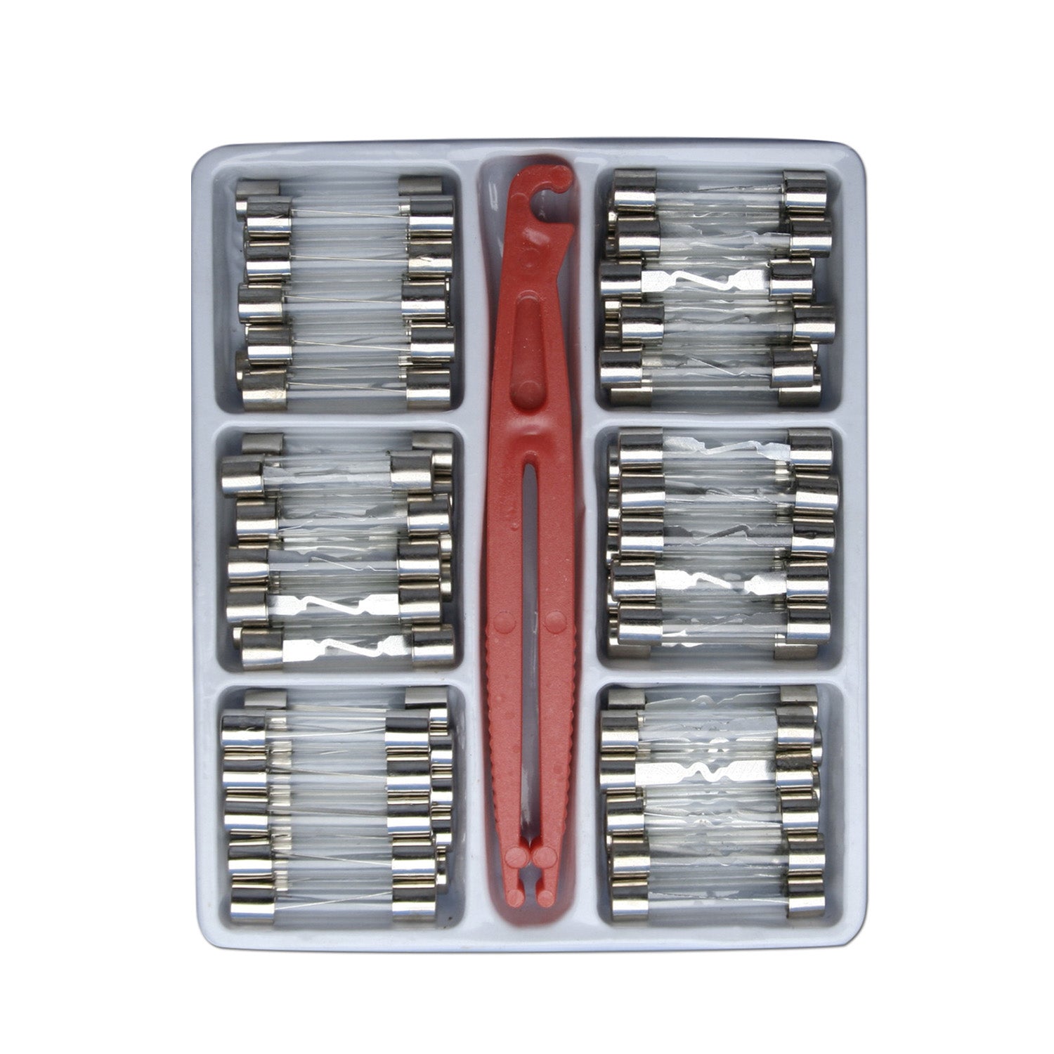 Kit 71  Glass Fuses  W/Fuse Extractor. image 0