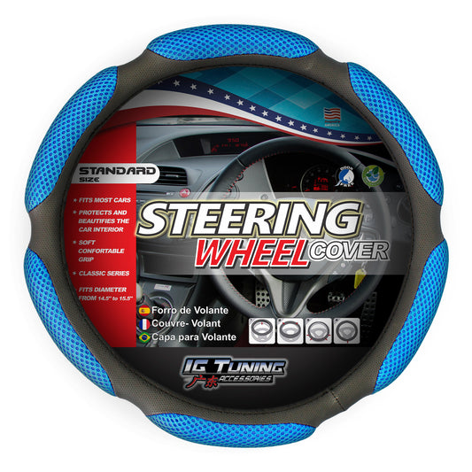 Steering Wheel Cover With Sponge in Blue image 0
