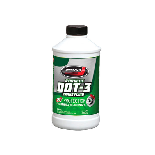 Jhn Prem Synthetic DOT3 Brake Fluid 12 oz 12 pcs image 0