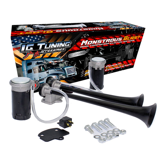 Big blast double Horn Black image 0