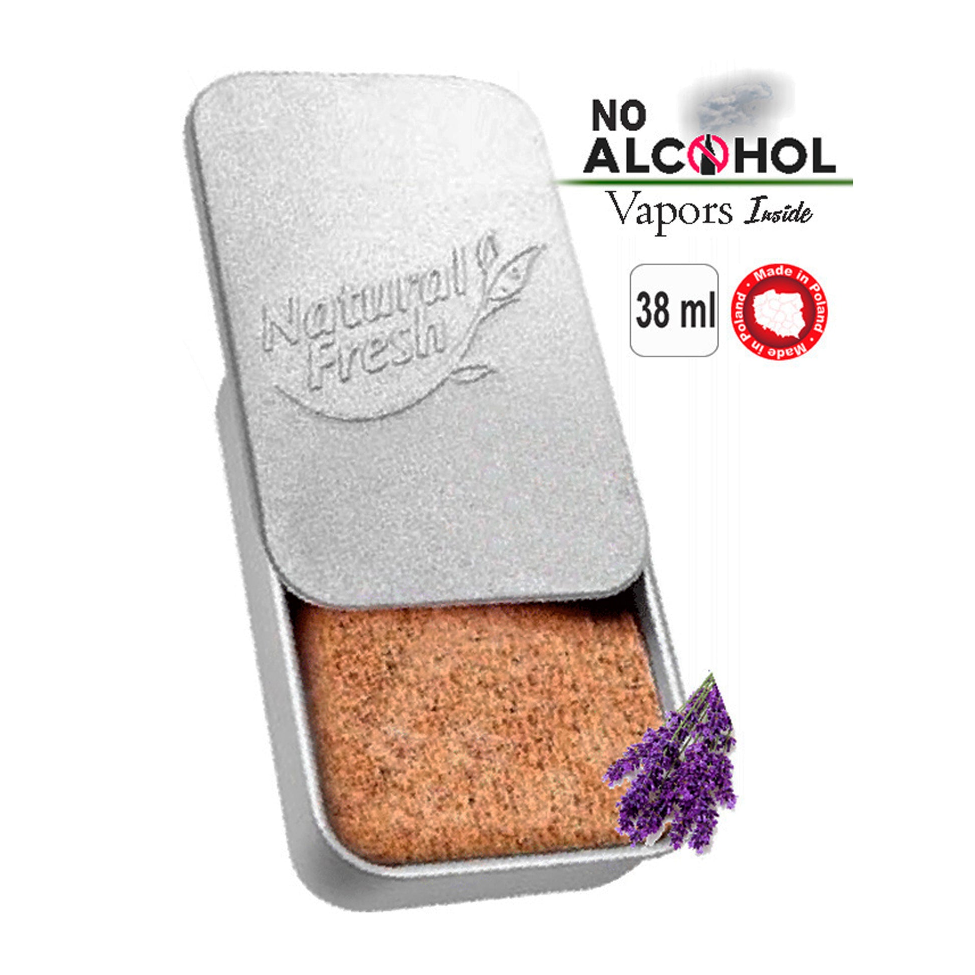 Metal box Organic 38ml Lavender image 0