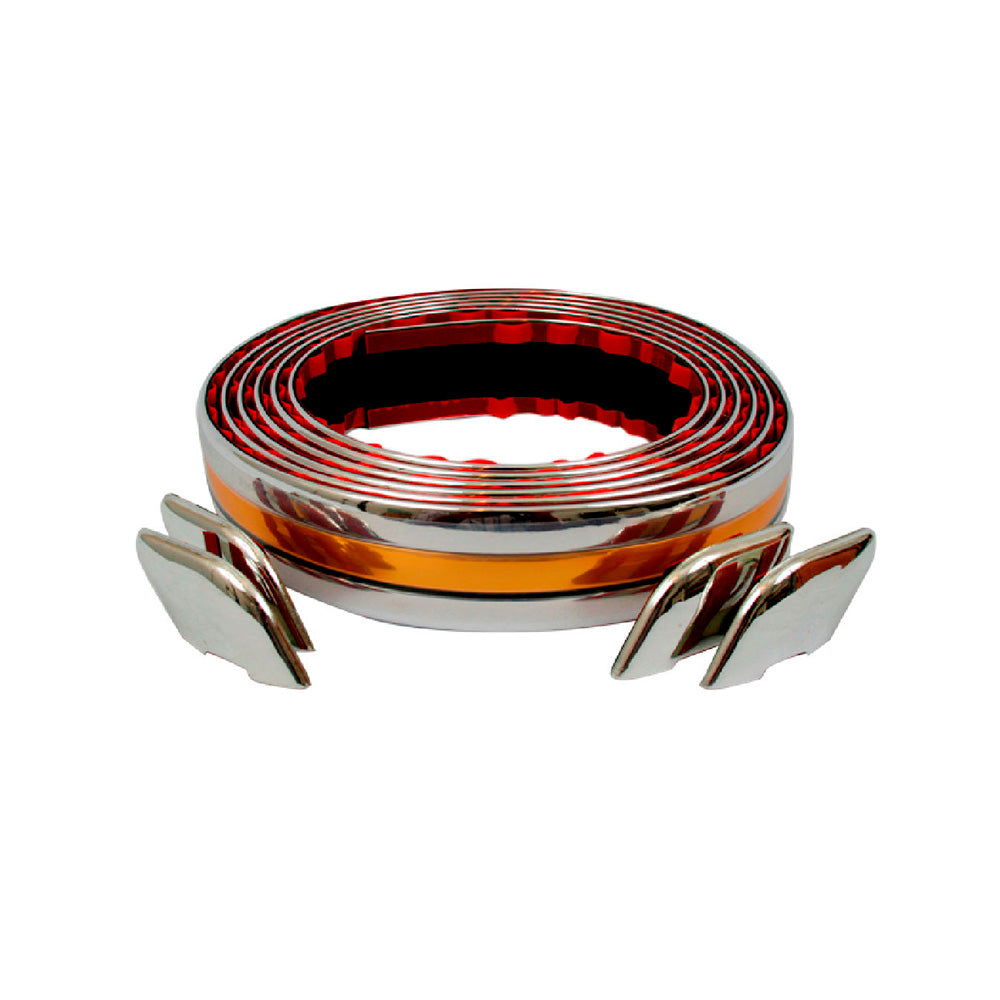 Protector Moulding Chrome Gold 3 mtrs HD image 0