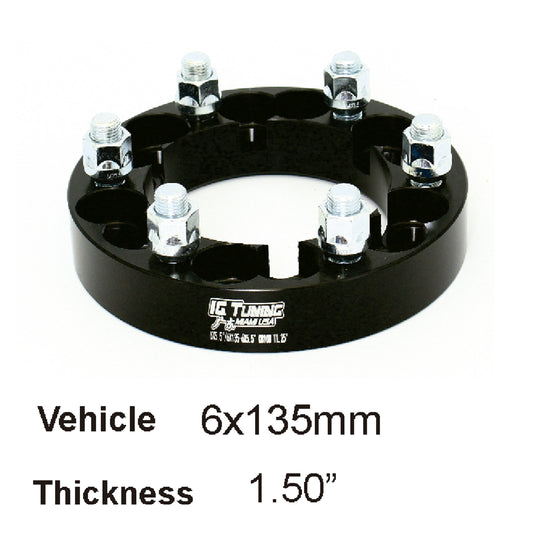 Adapter 6x135 to 6x135mm CB87.1mm T1.5 2pcs image 0