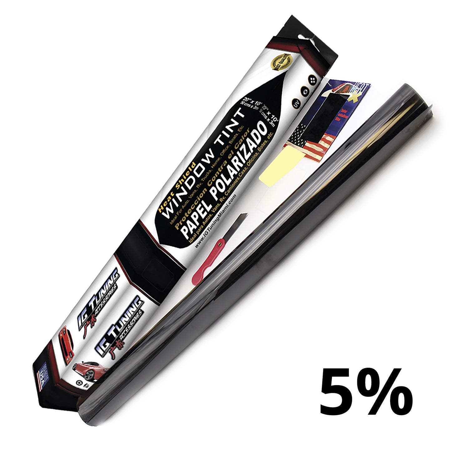 Windows Tinting 5% 50cms x 3 mtrs image 0