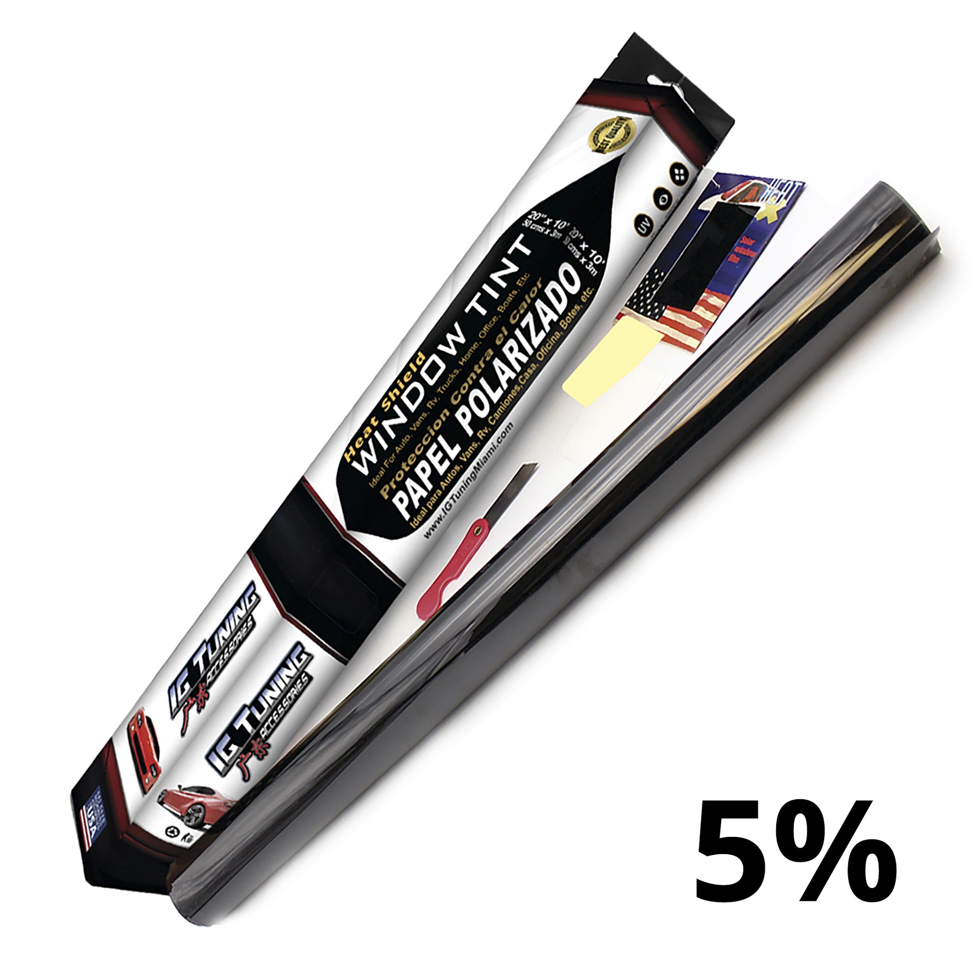 Windows Tinting 5% 50cms x 3 mtrs image 0
