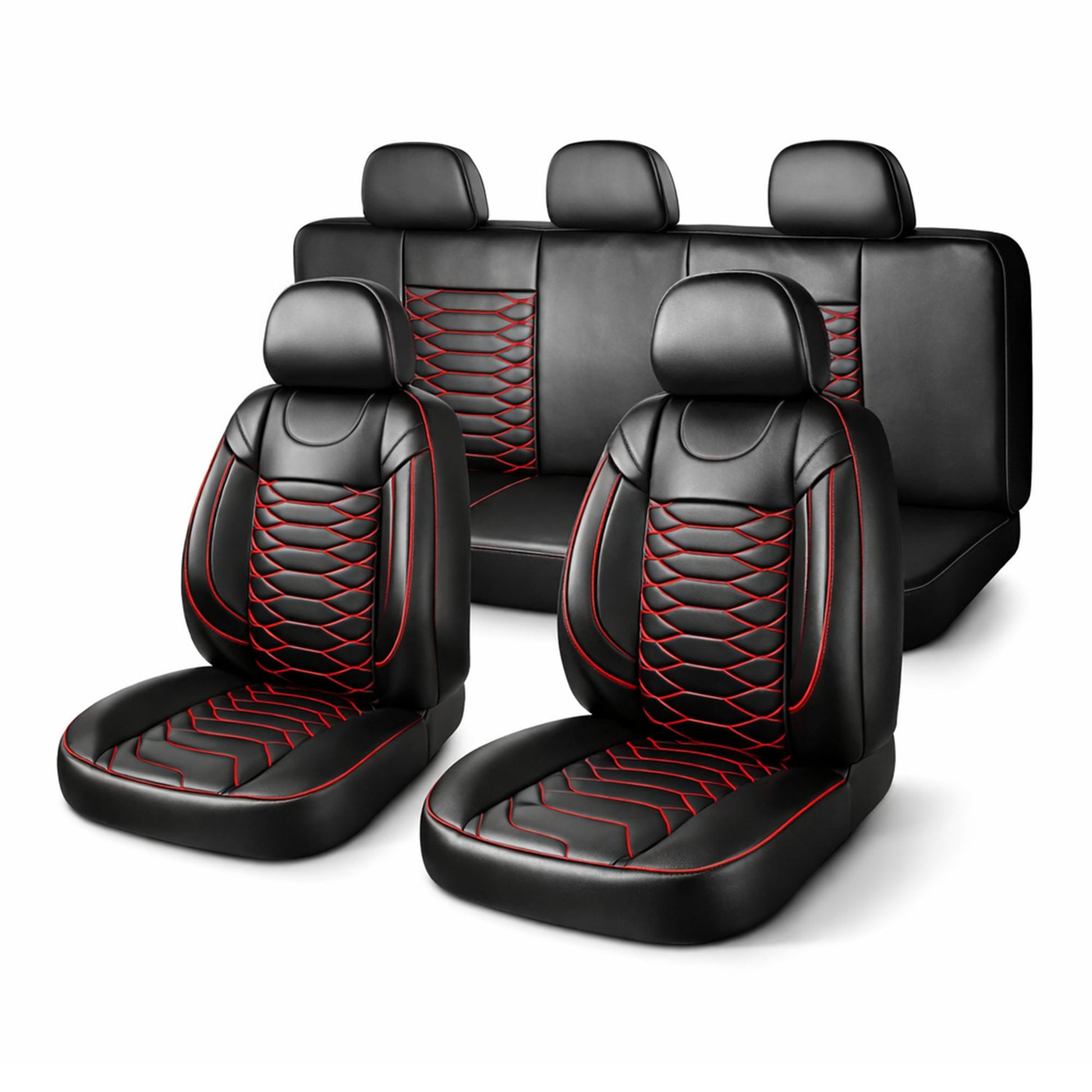 Mod Lazio Seat Cover 11 pcs Red image 0