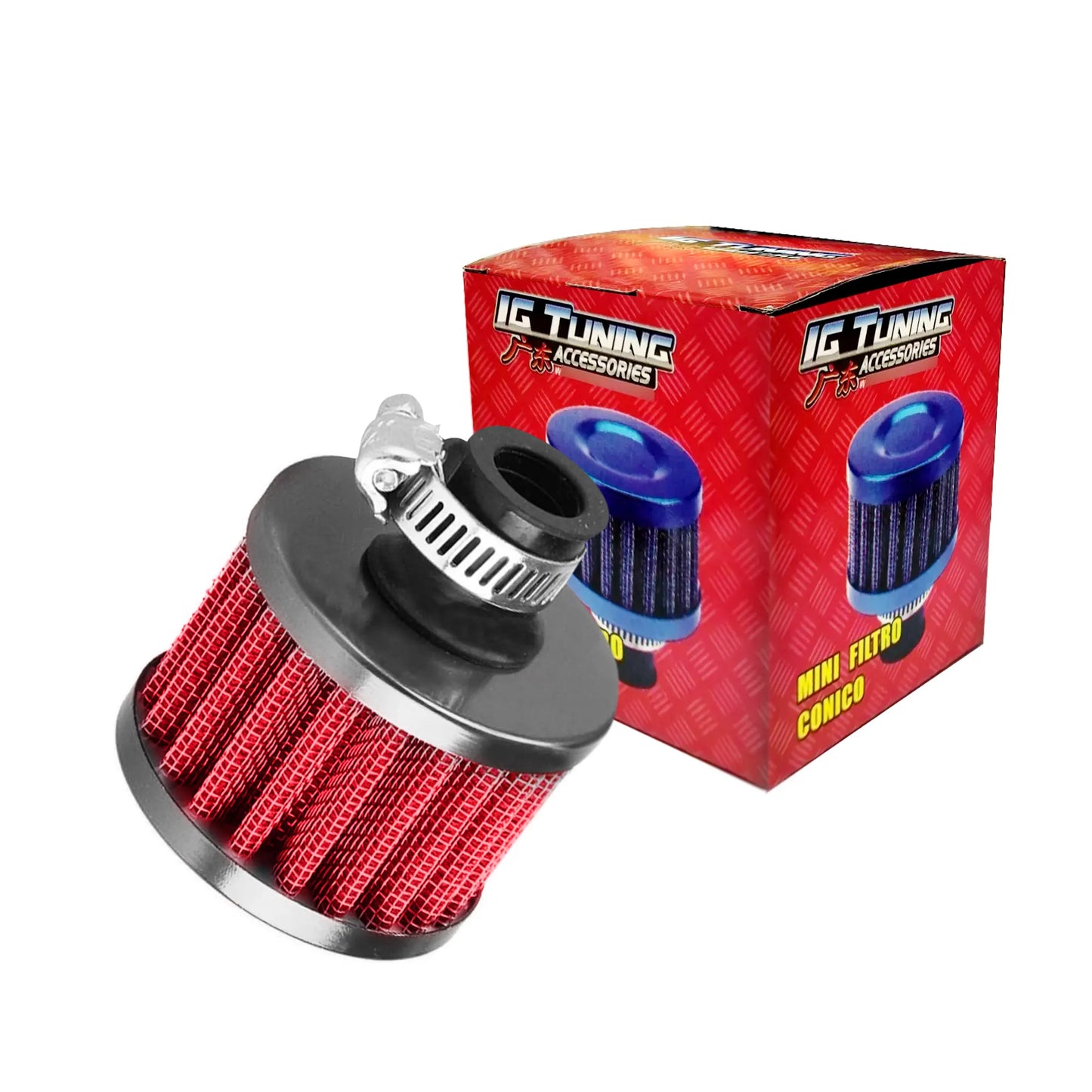Mini Air Filter Tuning Red image 0