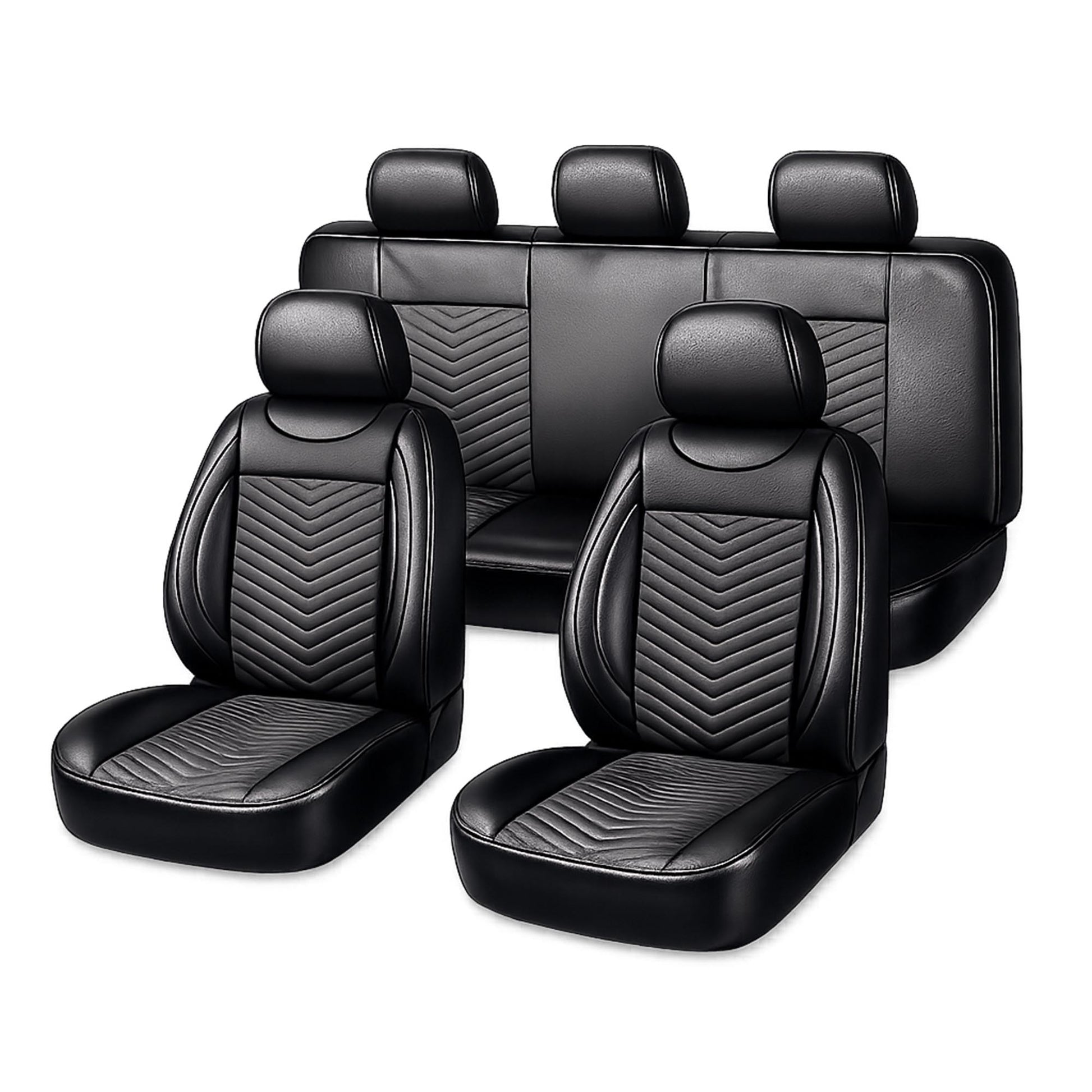 Mod Abruzzo Seat Cover 11 pcs Black image 0