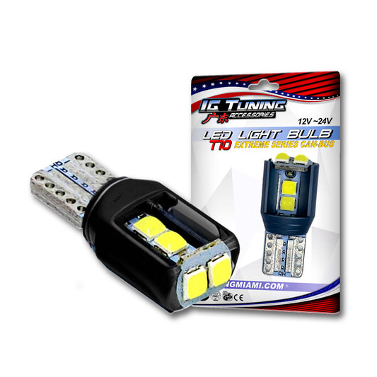 T10 6 Led 3030 Canbus White image 0