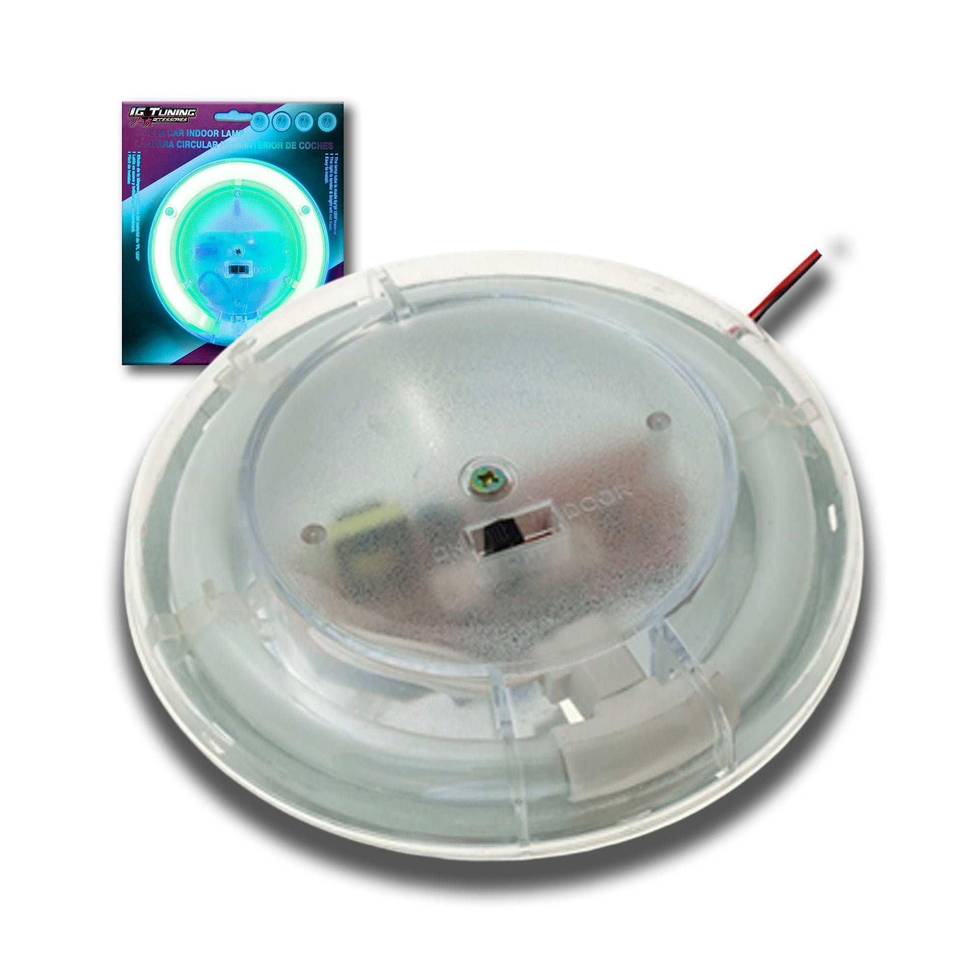 Round Roof Neon Light Green image 0