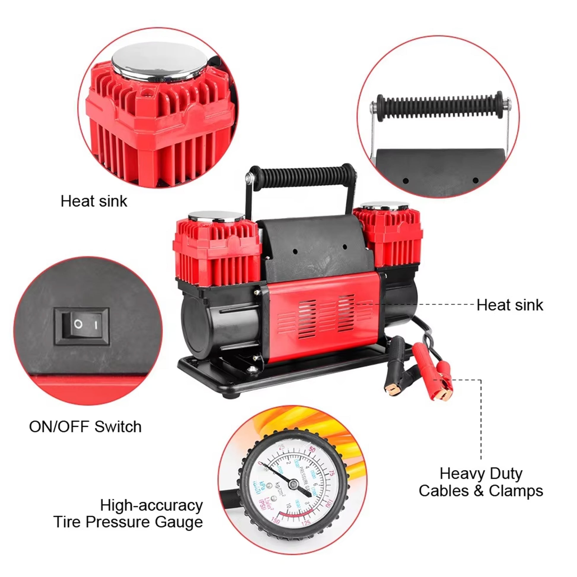Air Compressor 45 Amps 180L image 1