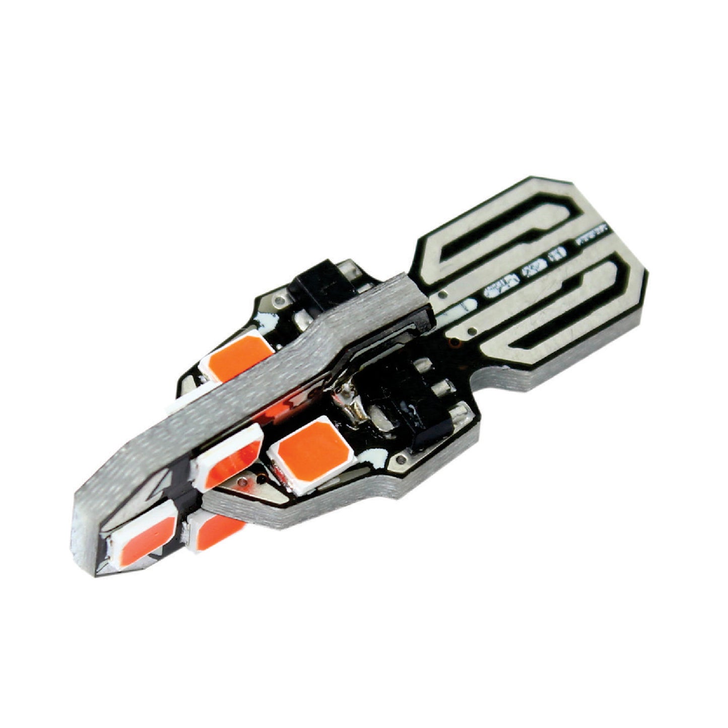 194 LED T10 6000K Red 10SMD 5730 12-24V 2 pcs image 0