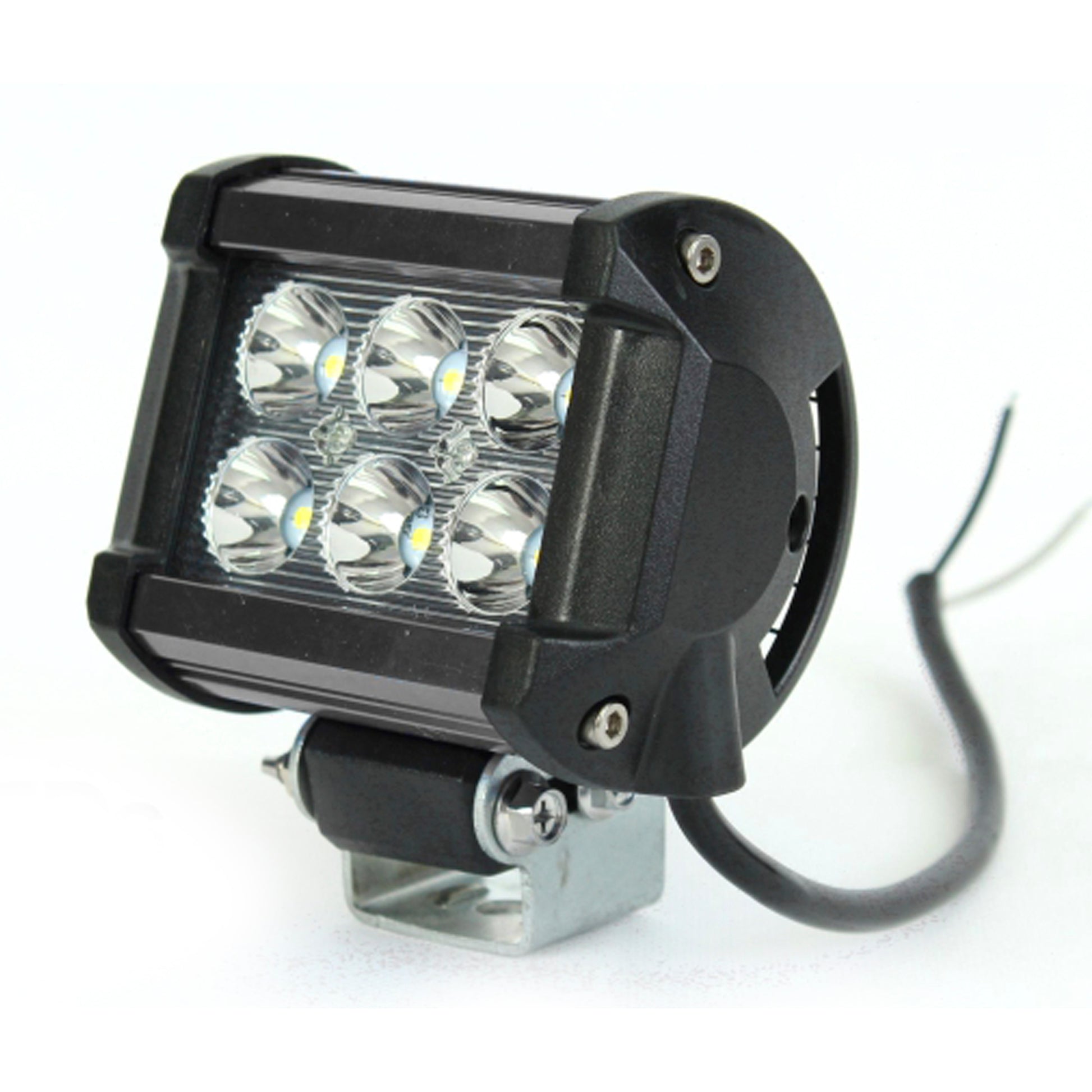Aluminum Black 3x2 Led Light Bar image 0