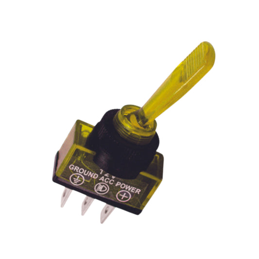 Large Yellow Switch W/Light image 0