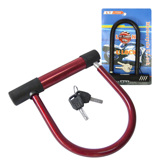 Motorcycle U Lock wide image 0