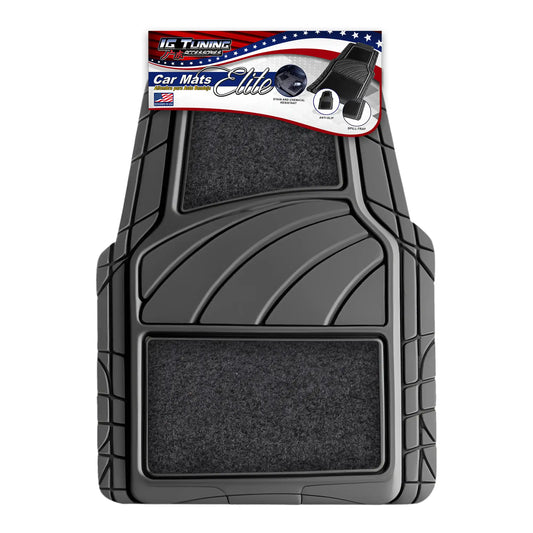 Floor Mat Elite 4 Pcs Gray image 0