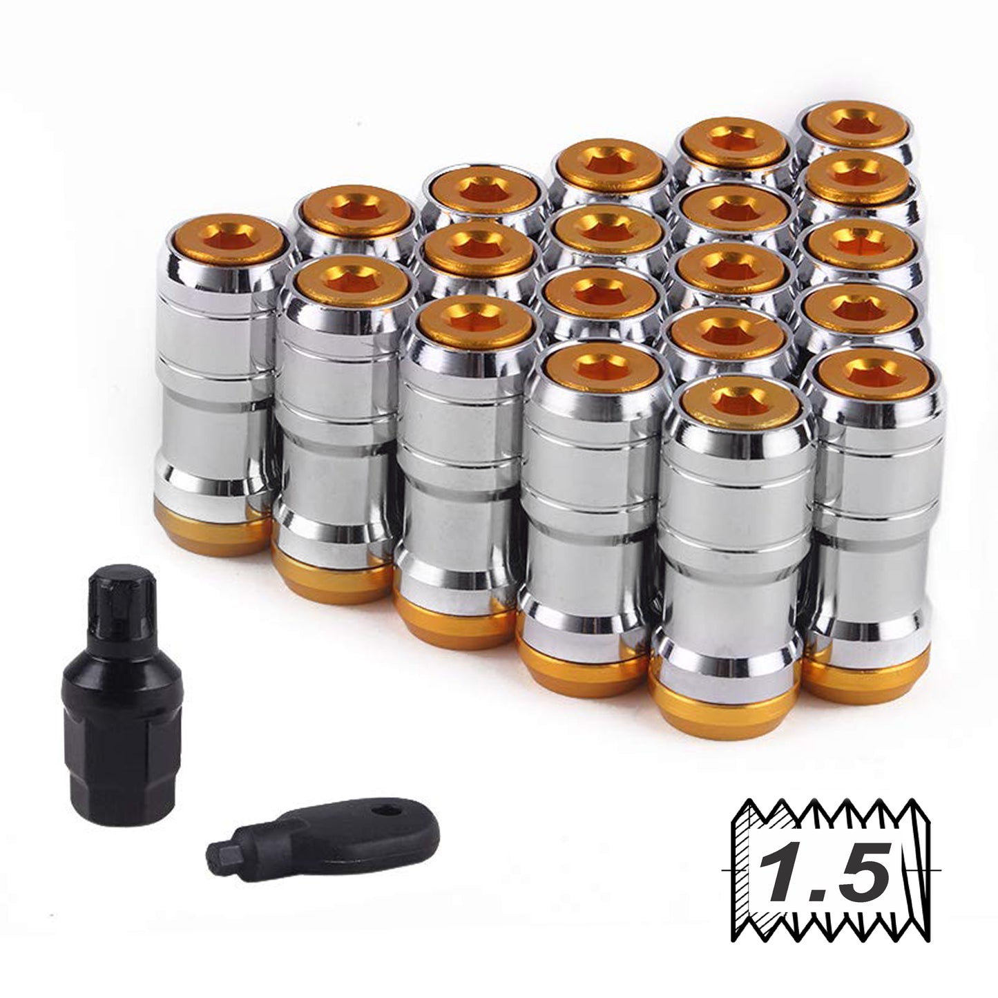Nut Tuning with Cap Yellow image 0