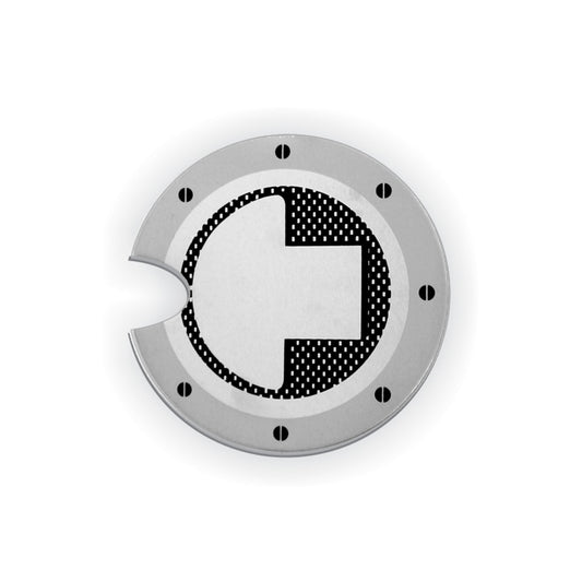 Gas Cap Emblem round with cut image 0