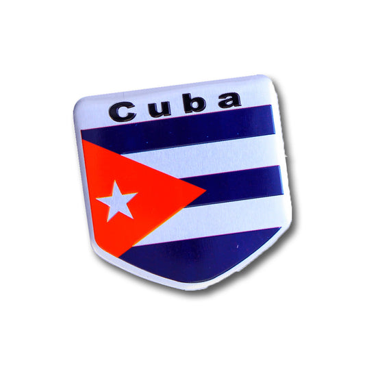 Sticker metal Cuba Flag image 0