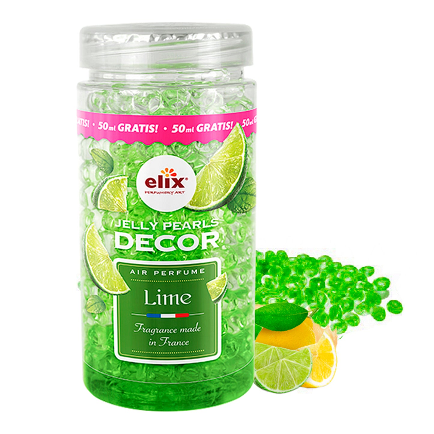 Jelly Pearls Decors Lime 400ml image 0