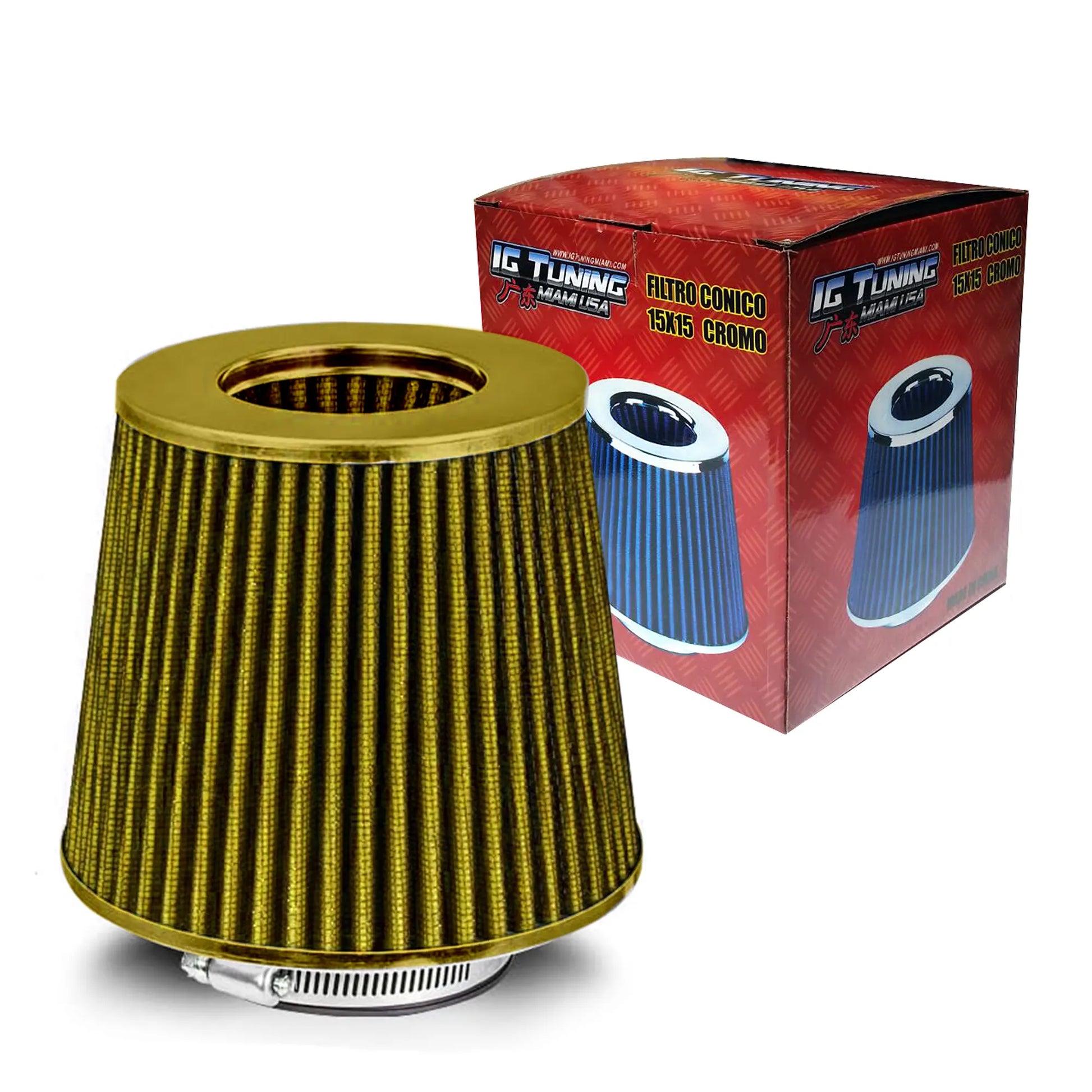 Air Filter Cone Yellow image 0