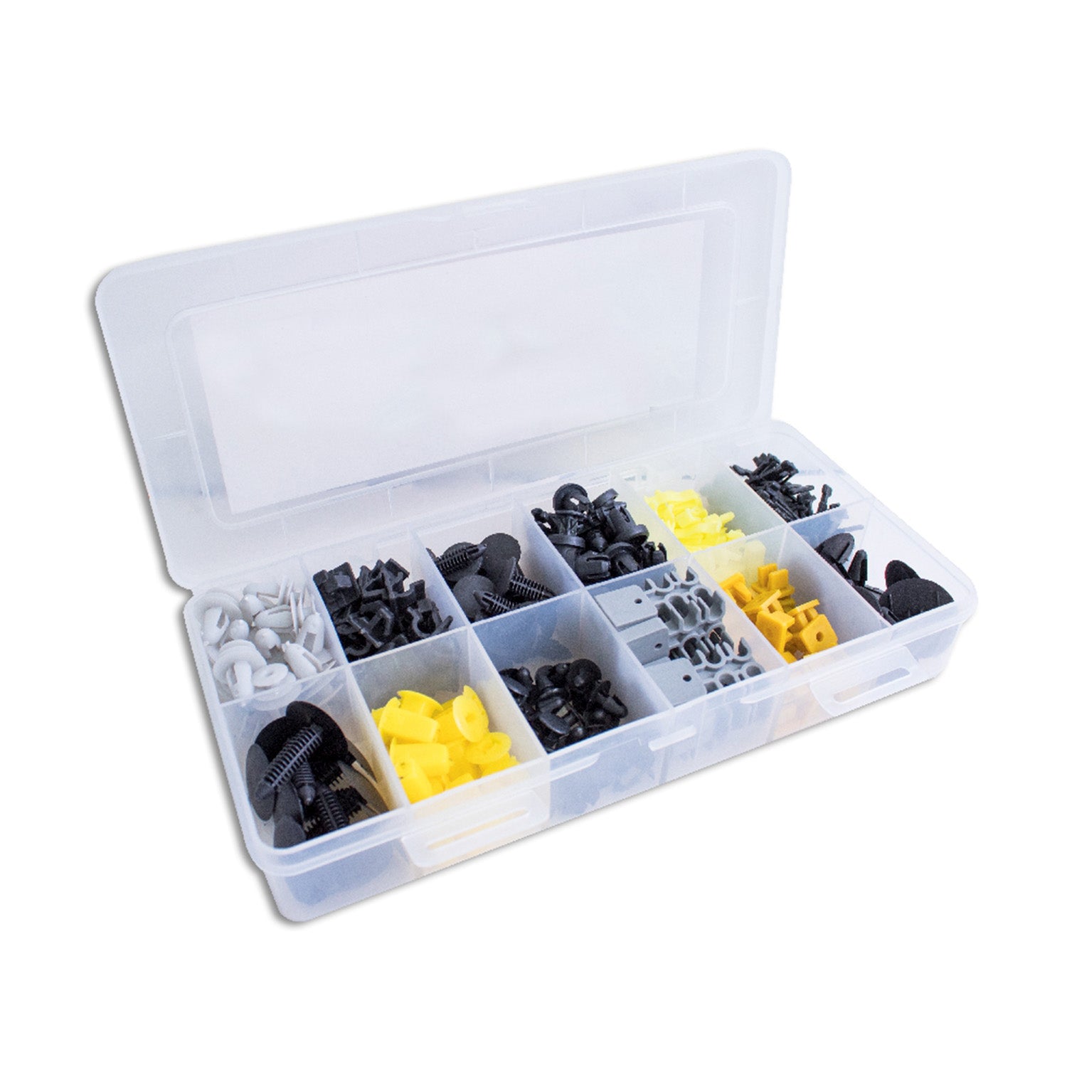 Car body plastic clips 245 pcs set image 0