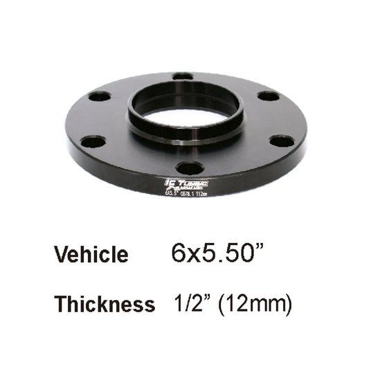 Spacer 6x5.5 CB78.1mm T12mm 2pcs image 0