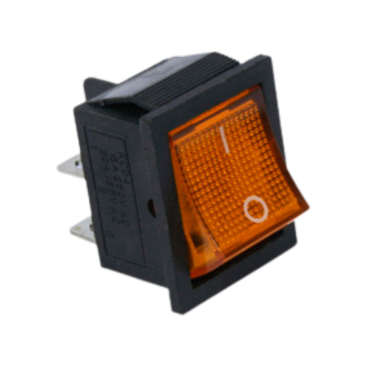 Square Yellow Switch 1 pcs image 0