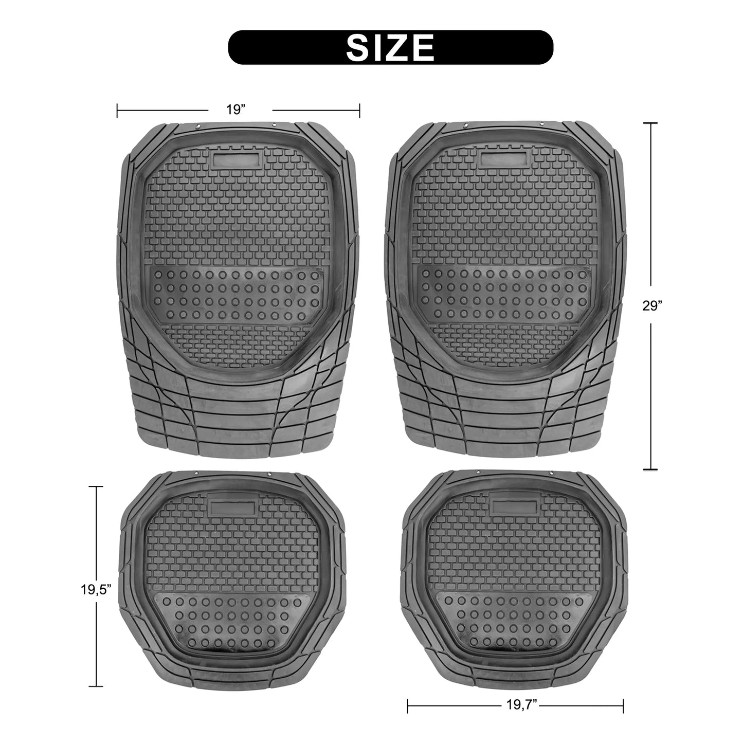 Car Mats Mod Xcalibur Gray image 1