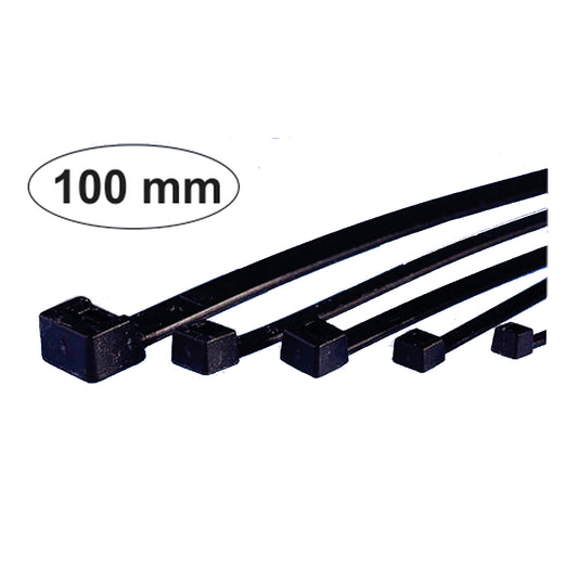 100Mm Black Pl. Tie Wrap image 0